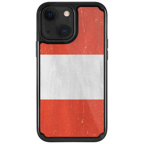 Distressed Austria Flag iPhone 13 Cargo Case